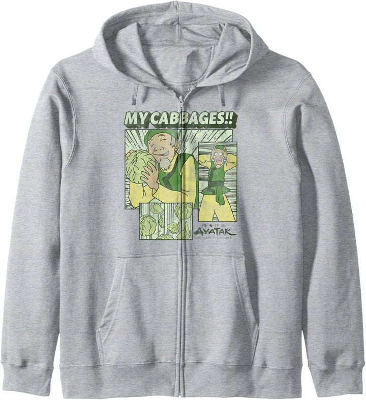 Avatar: The Last Airbender Cabbage Merchant Panels Kapuzenjacke