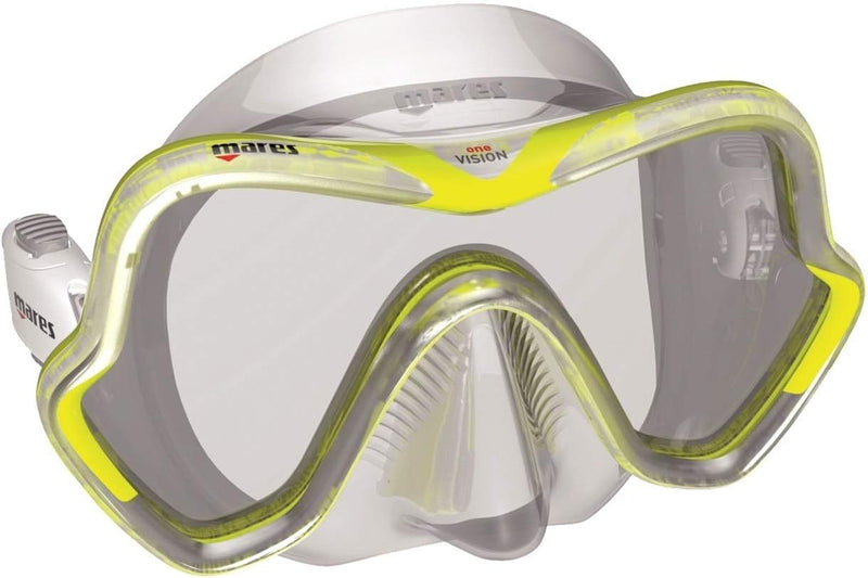 Mares Mask One Vision Taucherbrille BX Grau/Weiss, BX Grau/Weiss