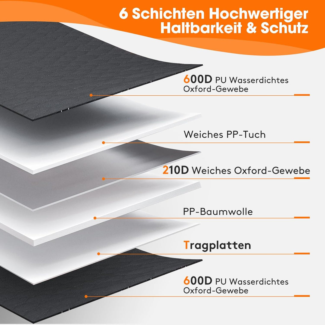 JOEJOY Hundedecke Auto Rückbank mit Harter Unterseite, Hundesitz Auto Rückbank Verbreitert, Hunde Au