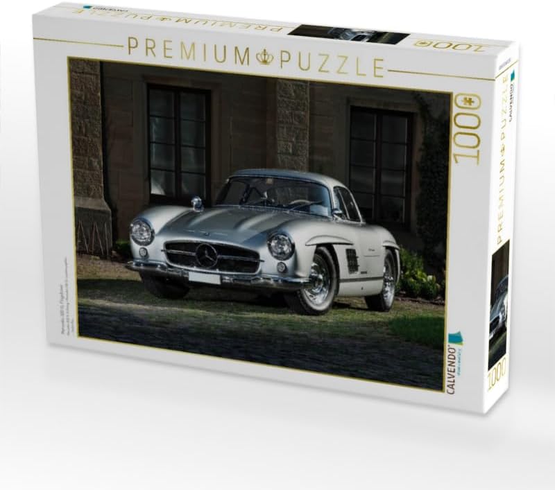 CALVENDO Puzzle Mercedes 300 SL Flügeltürer 1000 Teile Lege-Grösse 64 x 48 cm Foto-Puzzle Bild von S