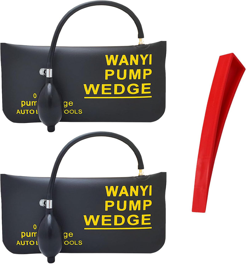 WANYI 2 Stück Montagekissen luftkissen Air Wedge Pump luftkissenheber hebekissen hebekissen für möbe
