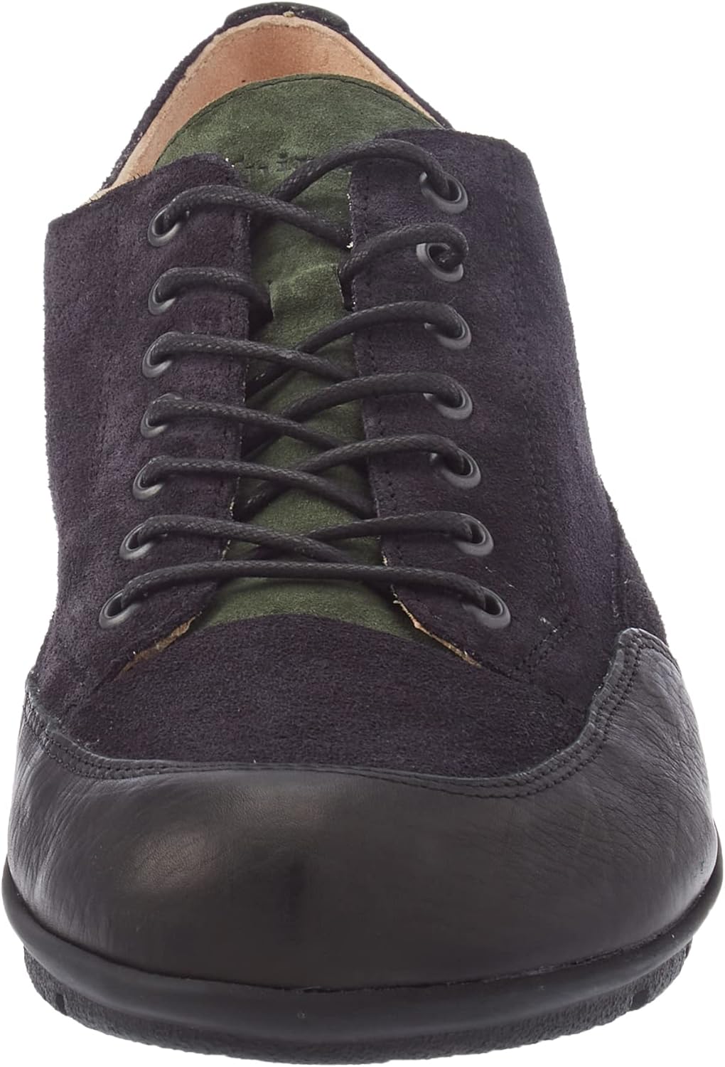 Think! Herren King Chromfrei Gegerbte Nachhaltige Wechselfussbett Schnürhalbschuhe 47 EU 8000 Oceano