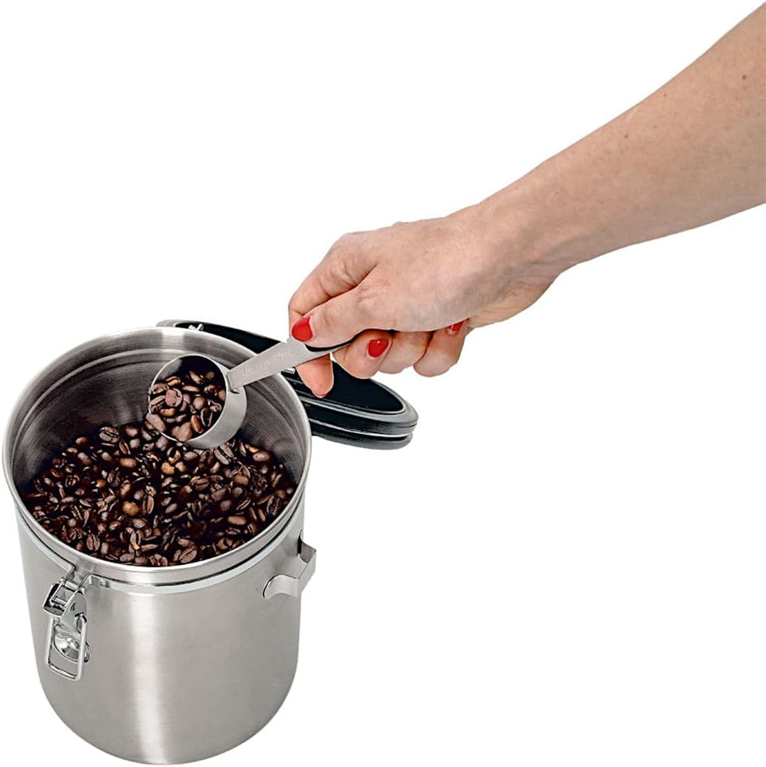 Zeller, 27368, Kaffeedose m. Löffel, 2700ml, Edelstahl/Kunststoff