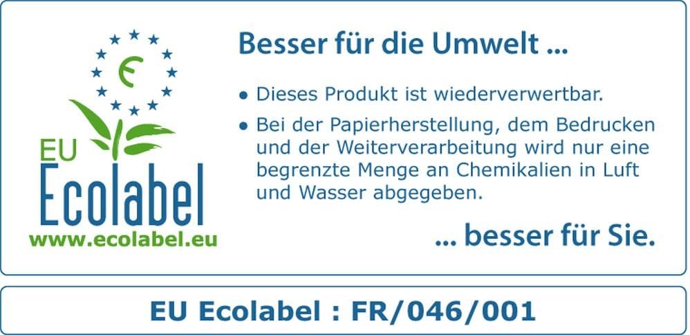 Landré Schulheft A4, 32 Blatt, Lineatur 28, kariert mit Rand, 10 Stück, Lineatur 28