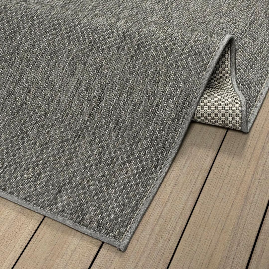 Mia´s Teppiche Malaga In- &amp; Outdoor Teppich Flachgewebe, Modisches Design, Schicke Farben, für Balko