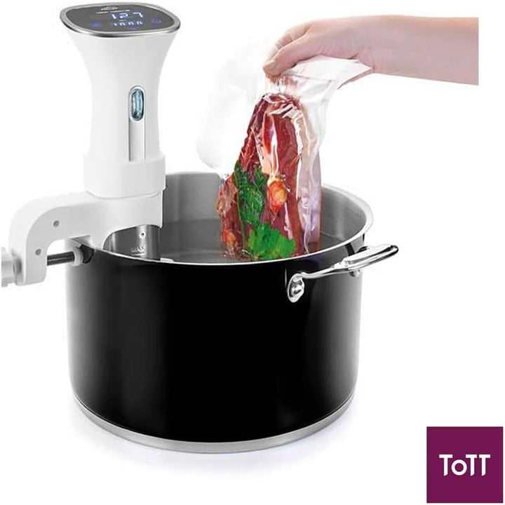 LACOR Gourmet 69303 Tragbar Niedertemperatur Heizkesse Blanc, weiss, 15