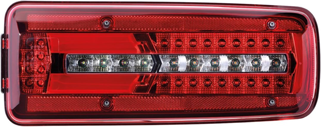 HELLA - Heckleuchte - Truck Full LED - LED - 24V - 2VP 012 381-041 Standard Ausführung rechts DIN St