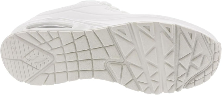 Skechers Herren UNO Stand On Air Sneaker 39 EU White Durabuck Mesh, 39 EU White Durabuck Mesh