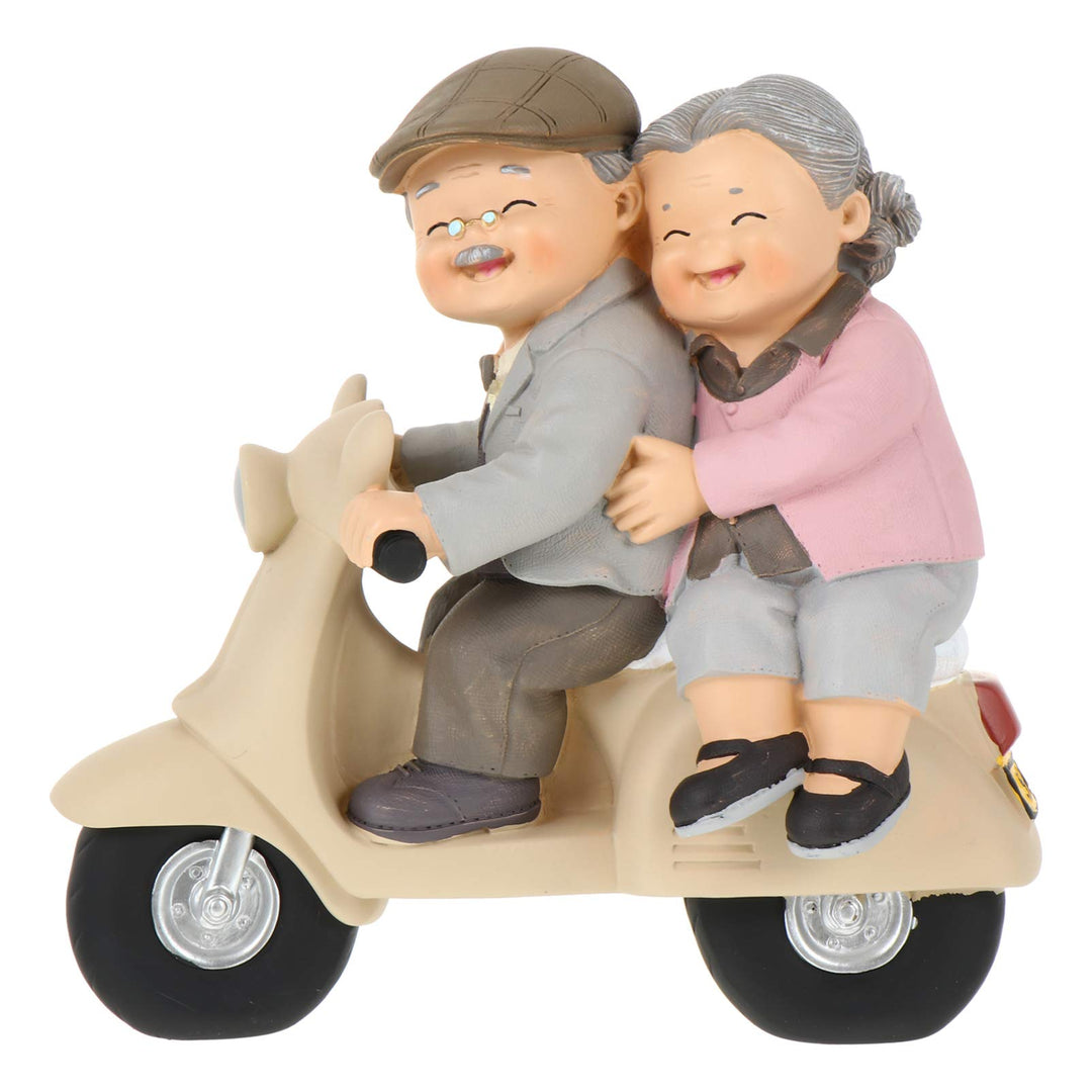 Garneck Altes Ehepaar Grosselterntag Geschenke für Eltern 50. Jahrestag Geschenke Figur Romantische