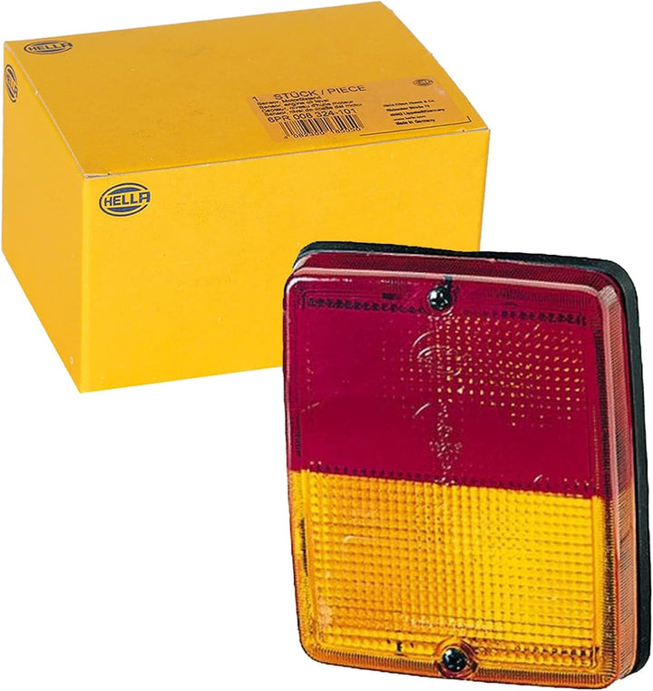 HELLA 2BA 003 236-541 Blinkleuchte - Halogen - gelb/rot - ECE - links/rechts Lichtscheibenfarbe: gel