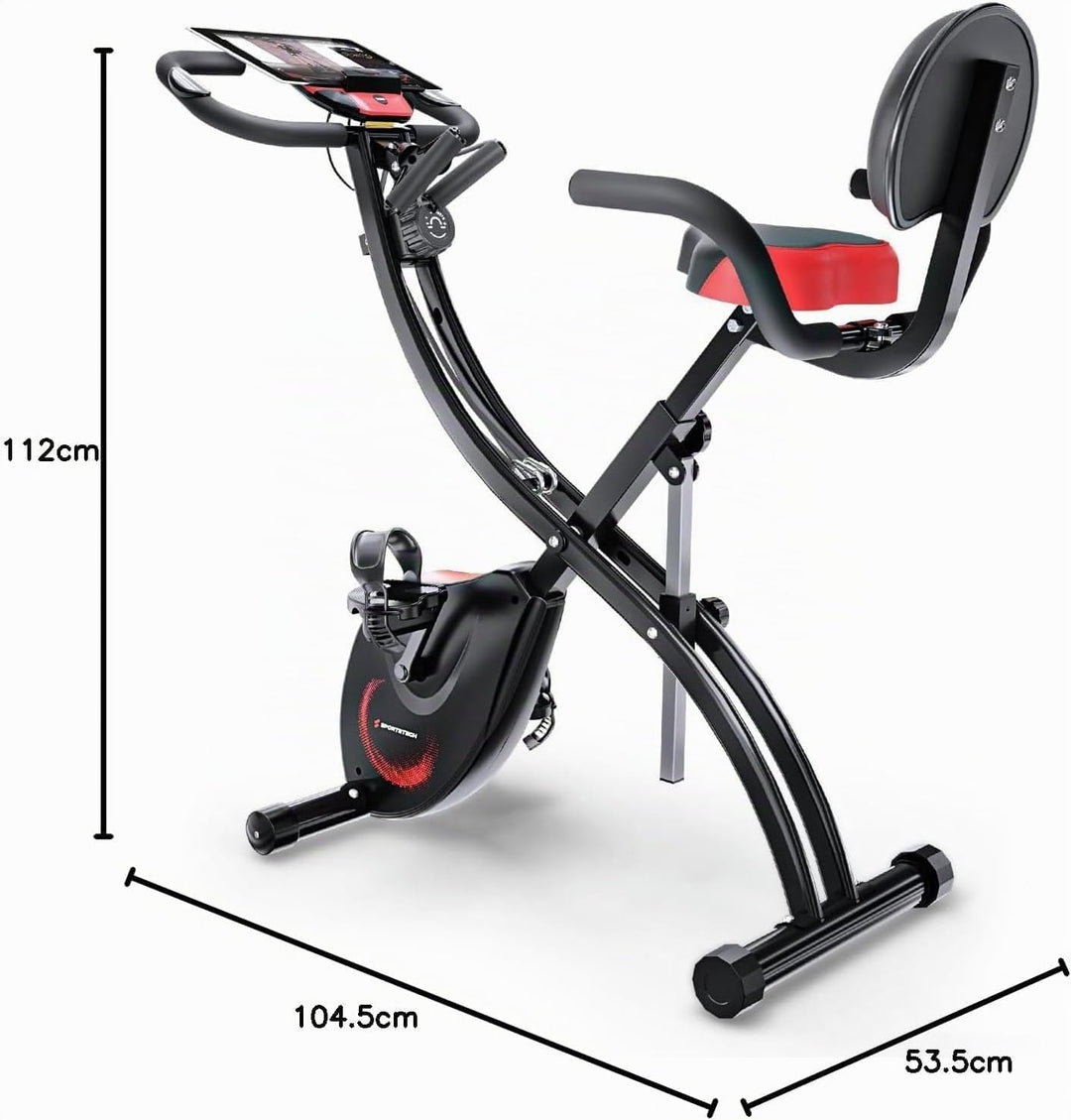 Fitness Fahrrad + Sportstech Live App mit Live- & On Demand-Kursen für Full Body Workout-Erlebnis |