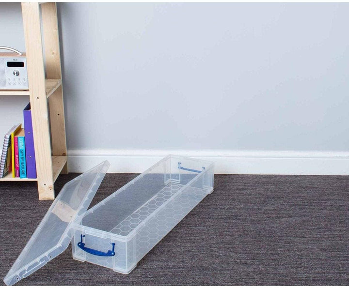 Really Use Box 22CCB Aufbewahrungsbox 22 Liter, transparent Single, Single