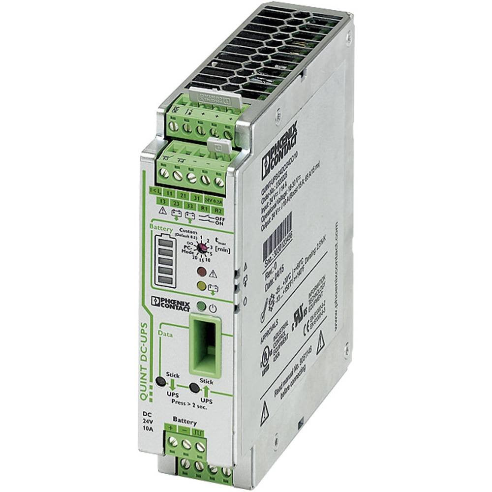 Phoenix Contact QUINT-UPS DIN-Schienen USV Stromversorgung 240W, 24V dc / 10A