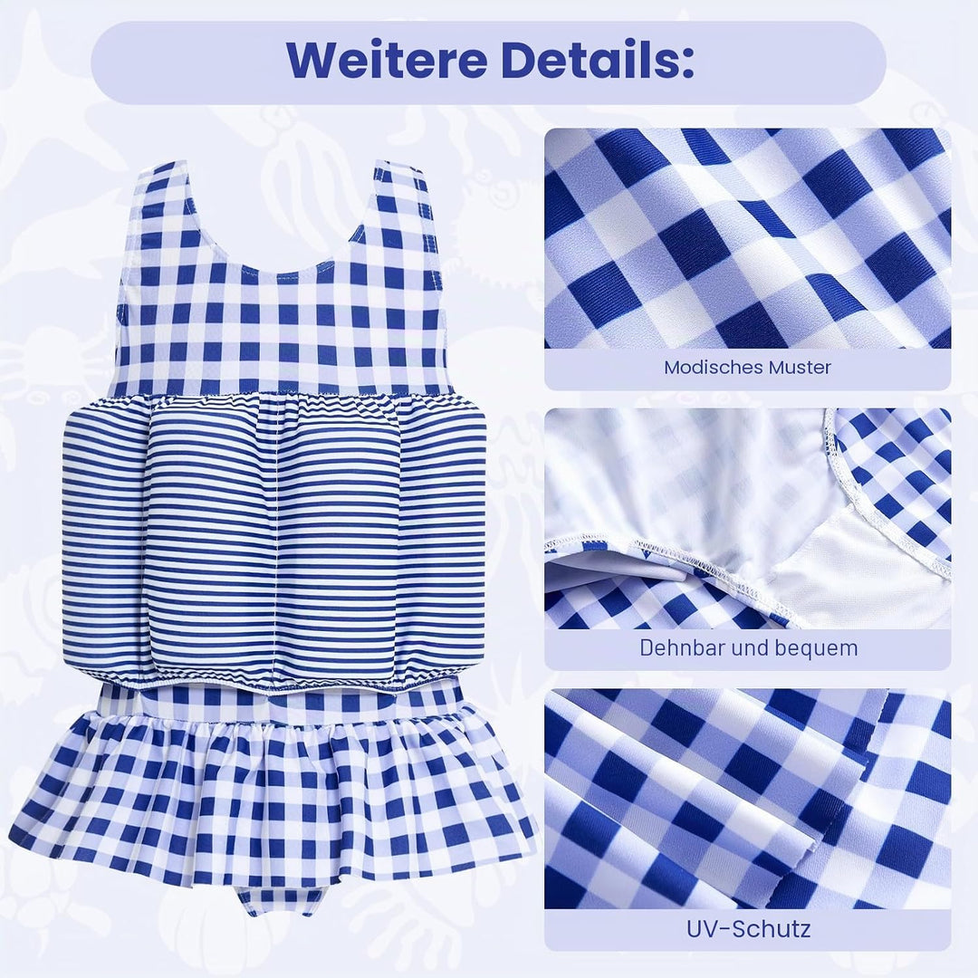 Badeanzug Baby Mädchen mit Floatation Kleinkind Schwimmtraining Hilfe Schwimmende Badeanzug EIN Stüc
