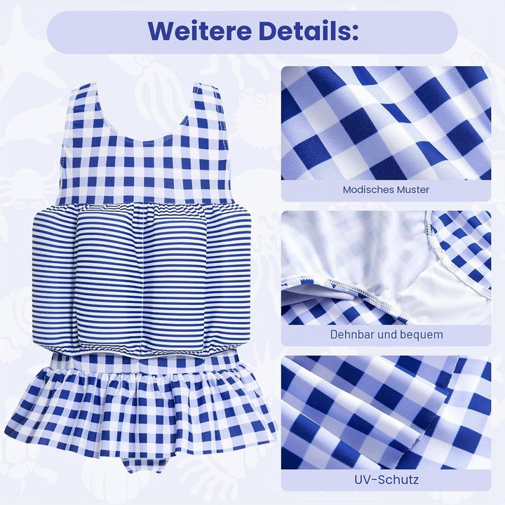 Badeanzug Baby Mädchen mit Floatation Kleinkind Schwimmtraining Hilfe Schwimmende Badeanzug EIN Stüc
