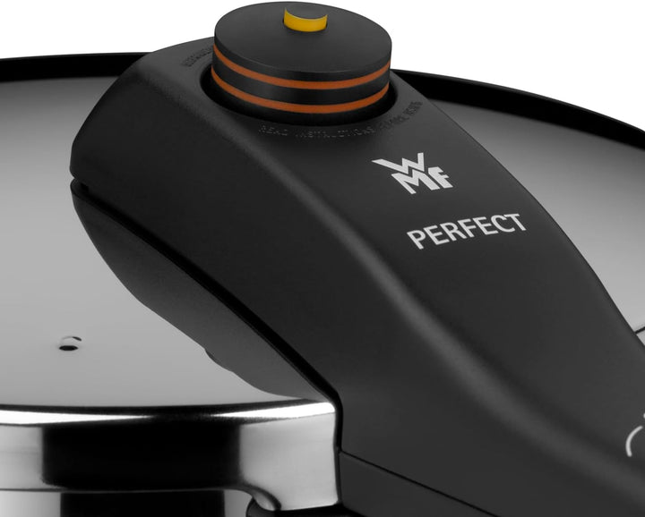 WMF Perfect Schnellkochtopf- Unterteil Induktion 3l, Dampfkochtopf ohne Deckel, Cromargan Edelstahl