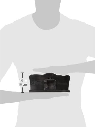 Piatnik 00 2996 Kartenmischmaschine mit Kurbel, Schwarz