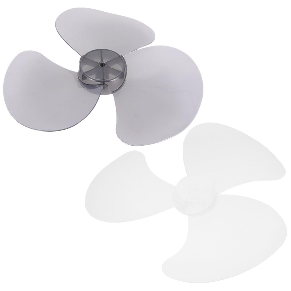 Holibanna 2stücke Ersatz-lüfterblätter Kunststoff Für Tisch Und Standventilatoren Leicht Zu Installi