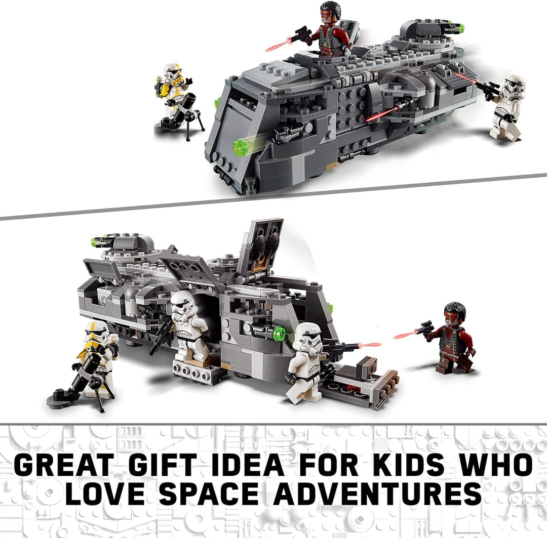 LEGO 75311 Star Wars Imperialer Marauder, Bauset Für Kinder Ab 8 Jahren, Mandalorian-Modell Mit 4 Mi