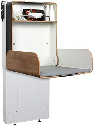 Höhenverstellbarer Lift HIIWI + Wickeltisch KAWAmaxi von Timkid, Farbe:Eiche