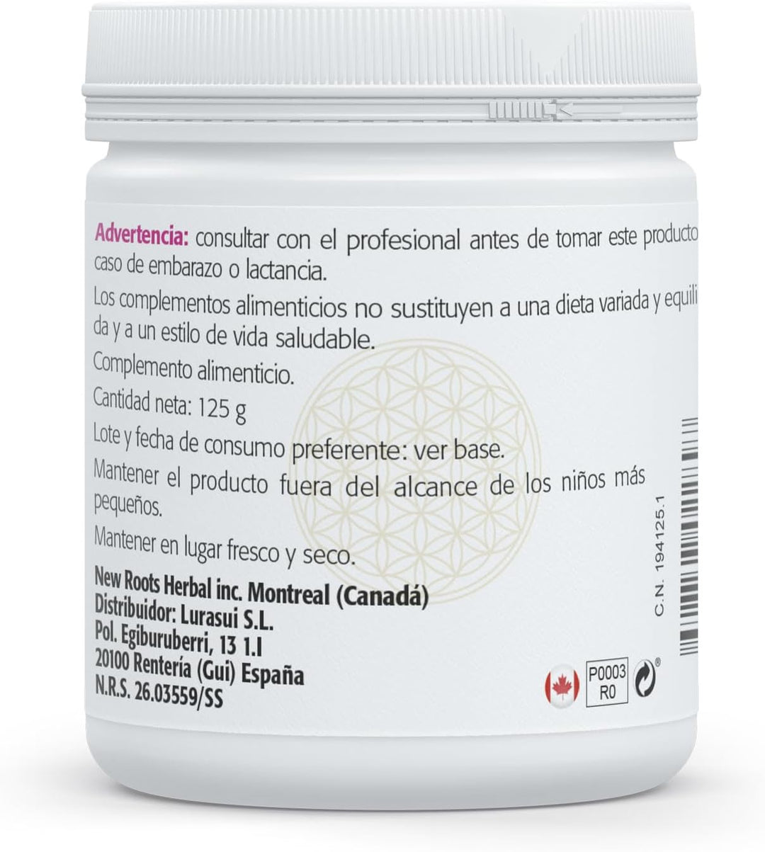 Inositol (Myoinositol) 125 g Suravitasan