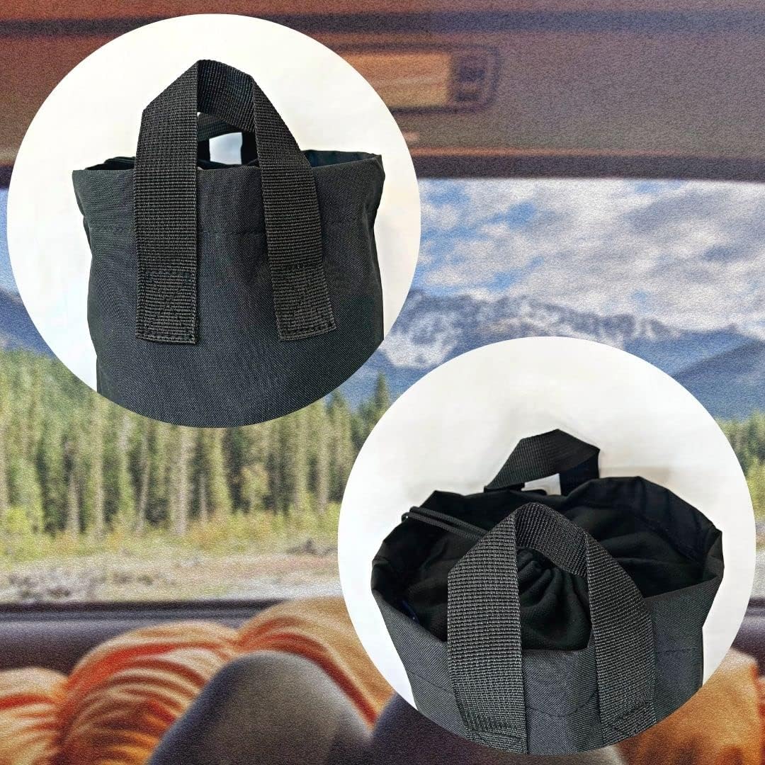 NGIL Schwarze Tragetasche für Klappstühle (tasche), bitte lesen Sie die Beschreibung. Solid Black, S