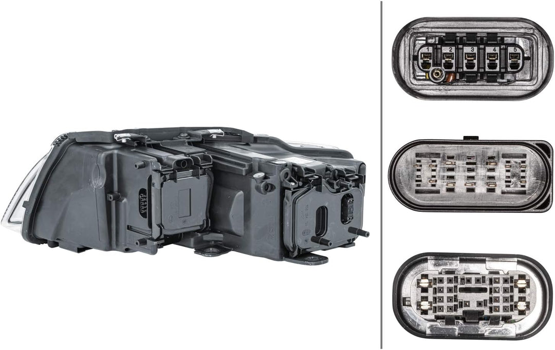HELLA 1ZS 009 236-541 Bi-Xenon-Hauptscheinwerfer - rechts - für u.a. Audi A8 (4E2, 4E8) Rechts (Beif