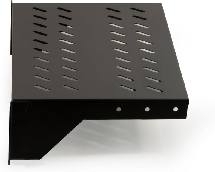 LINK Regal für Schrank 19 Zoll, 2 Einheiten Tiefe 250 mm (Universal) Farbe Schwarz