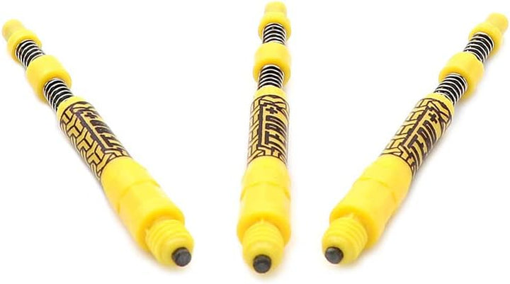 CUESOUL TERO+ AK7P Dart Shafts, Neues Double Direction Teleskop und Rotating Dart Flights System gel