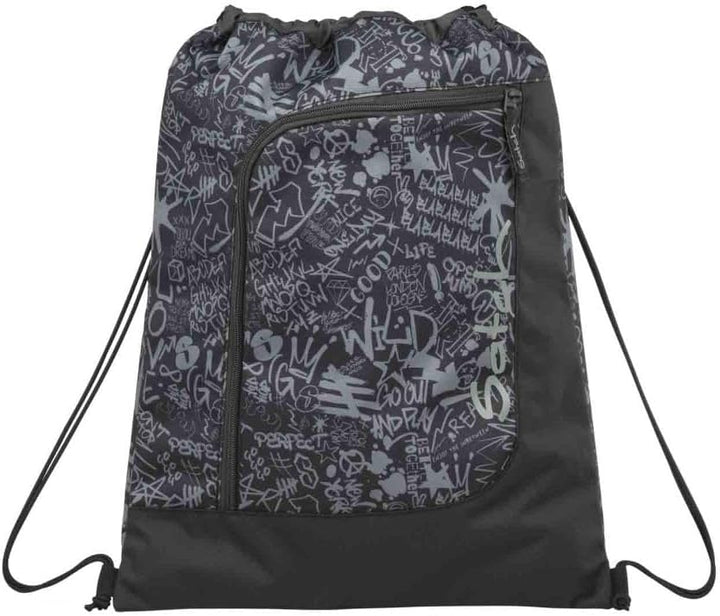 Satch Air Schulrucksack Set 3tlg. inkl. Sportbeutel (Street Ink), Street Ink