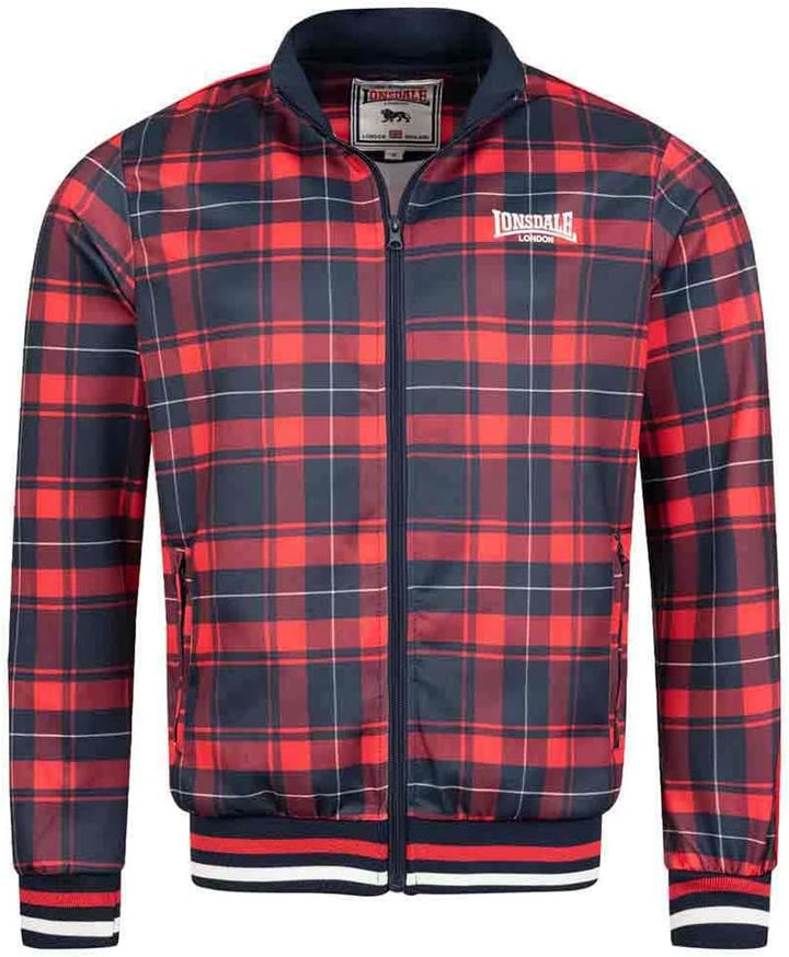 Lonsdale Herren Wickstone Trainingsanzug 3XL Rot/Blau, 3XL Rot/Blau