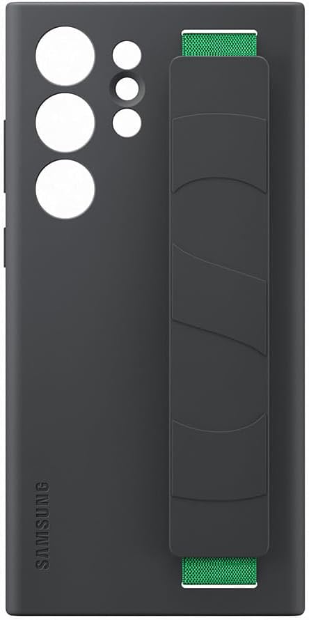 Samsung Silicone Grip Smartphone Case EF-GS918 für Galaxy S23 Ultra, Handy-Hülle, Fingerhalterung, S