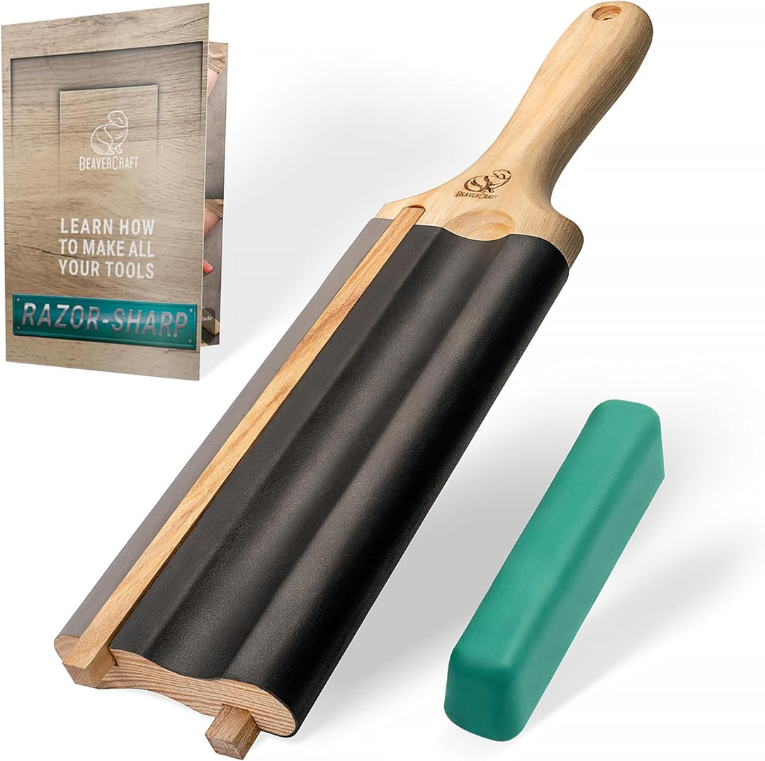 BeaverCraft LS5P1 Streichriemen für Holzschnitzerei, Holzschnitzhobel, Haken, Messerschärfwerkzeuge,