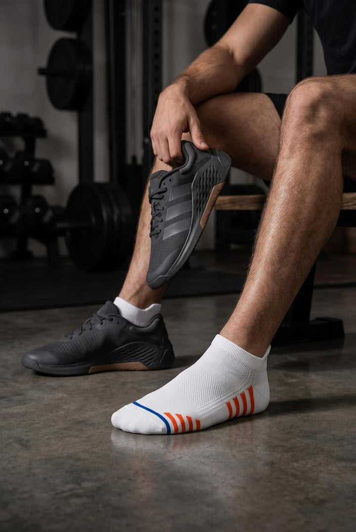 GoWith 6 Paar Sneaker Socken für Damen und Herren, Bambus (Viskose) Bunte Socken, Ohne Naht Sportsoc