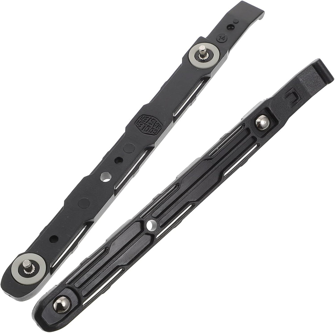 SOLUSTRE 2Paar Interne Ständer Halterung Halterung für HDD-Computer Ersatz Montage-Hartschienen Zube