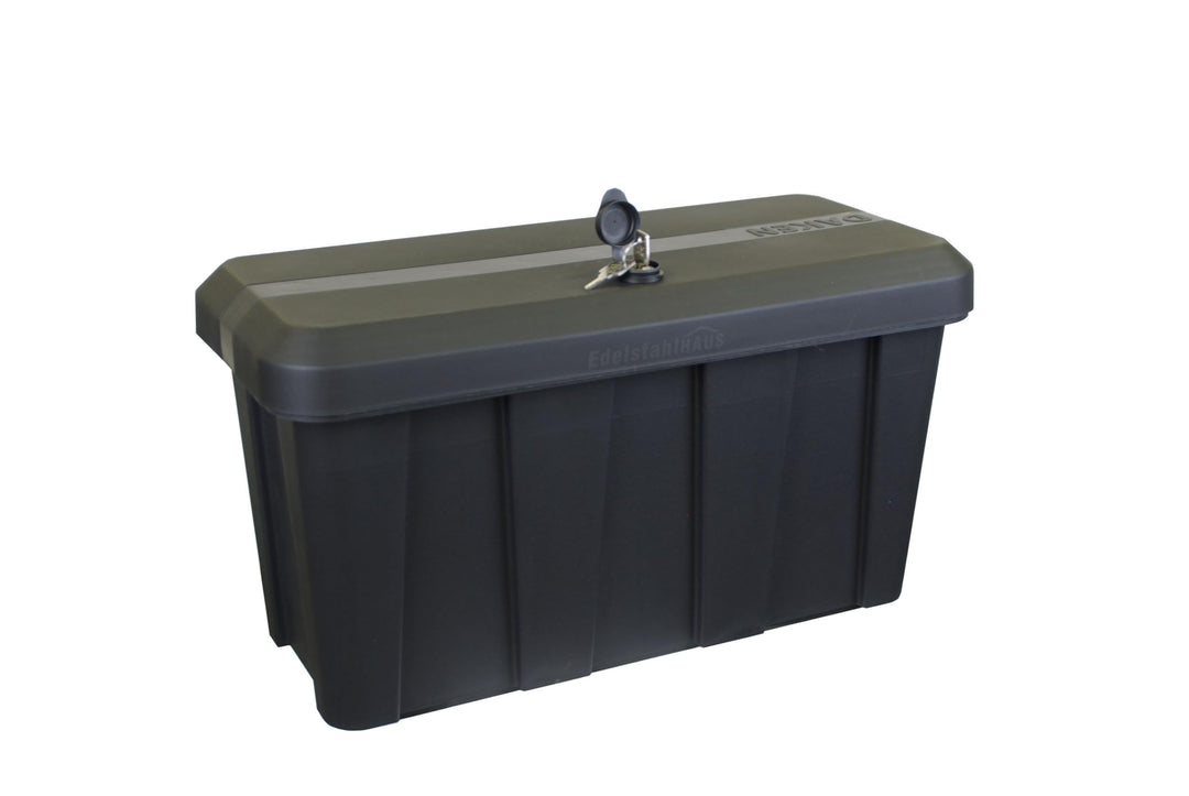 Deichselbox Daken Blackit Lite, Werkzeugkasten, Gurtkiste, Anhängerbox, Staukiste, Daken B24-2, Edel