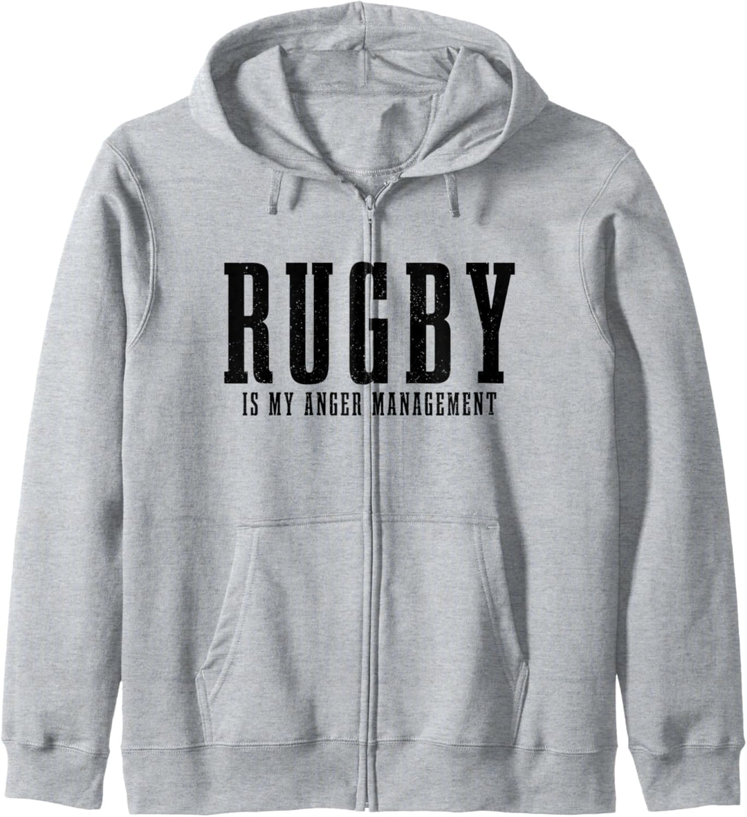 Rugby Spruch Rugbyspieler Sport Fan Kapuzenjacke
