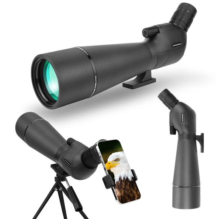 Spektiv mit Stativ,Ferngläser,20-60x80mm Spektive für Zielschiessen, Jagd, Vogelbeobachtung 2050, 20