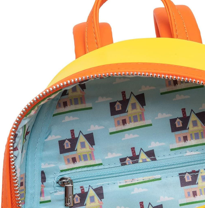 Loungefly Disney Pixar Up Russell Cosplay Damen Mini Rucksack Geldbörse, Mehrfarbig, Einheitsgrösse,