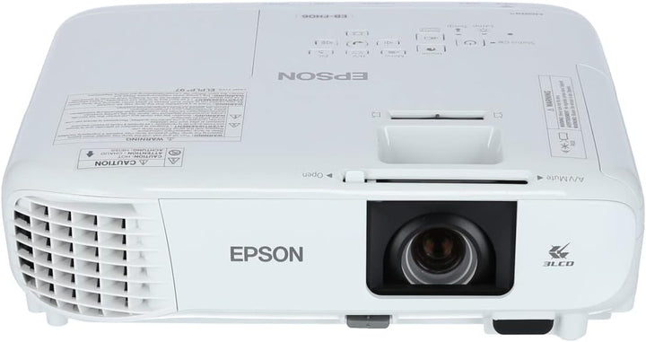 Epson EB-FH06 3LCD-Projektor (Full HD 1.920x1.080p, 3.500 Lumen Weiss- und Farbhelligkeit, Kontrastv