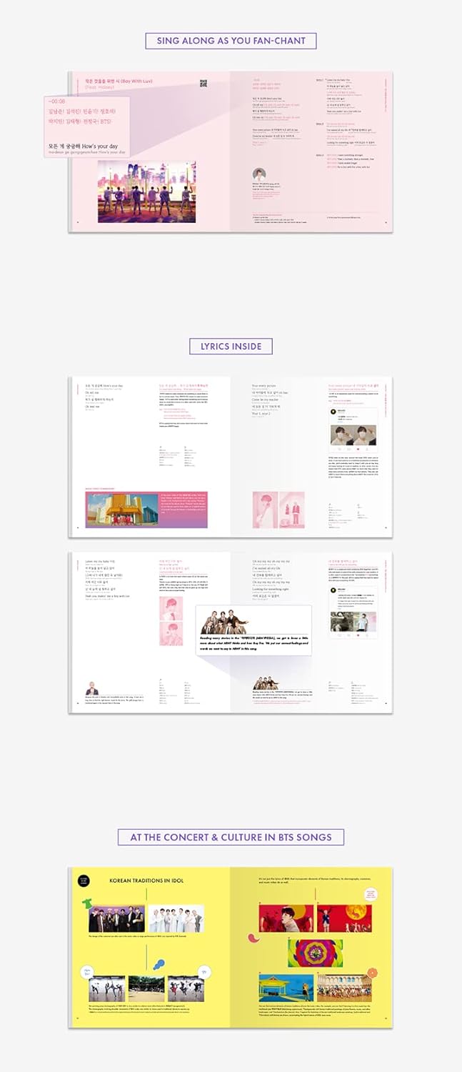 DREAMUS BTS LYRICS INSIDE, 240 x 250 x