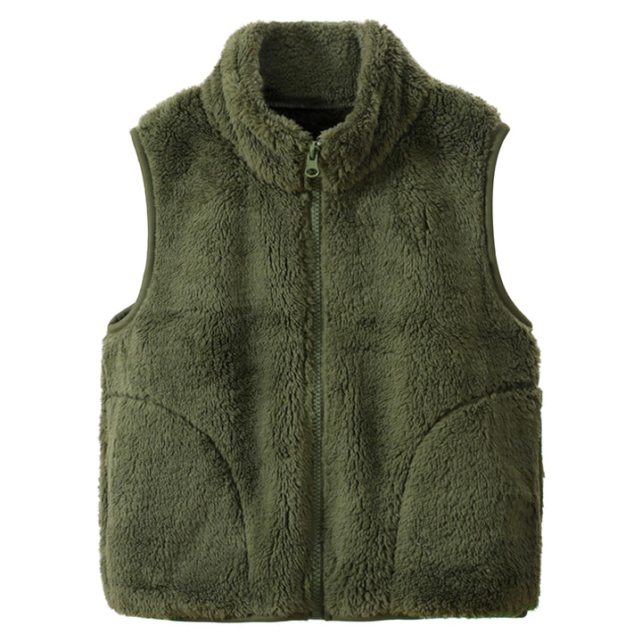 Kinder Fleece Weste Winter Baby Kleinkind Jungen Mädchen Eltern-Kind Fleeceweste Super Warm Plüsch S