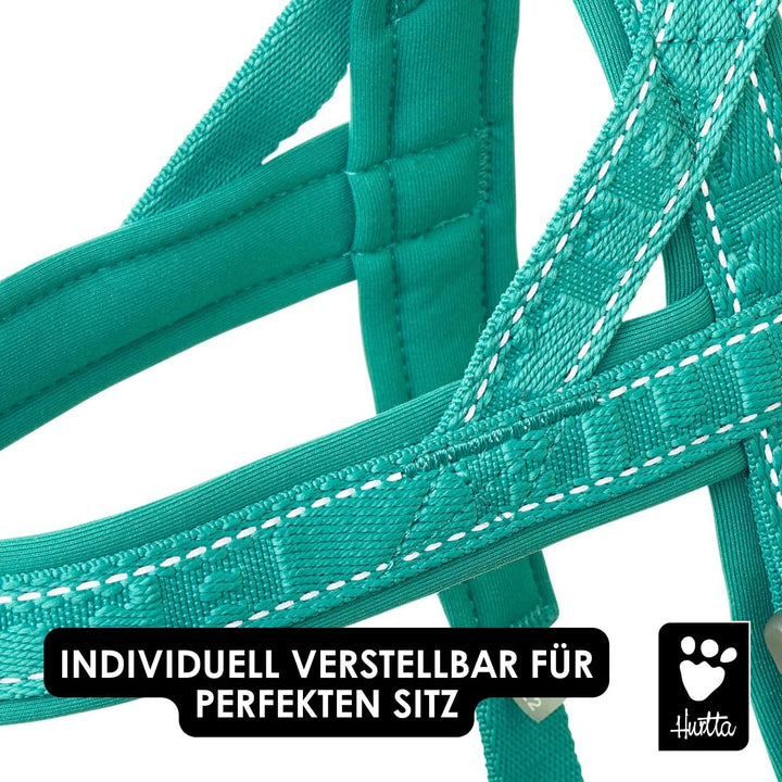 Hurtta Casual Hundegeschirr ECO (Blau, 70-80cm) 70-80cm Blau, 70-80cm Blau