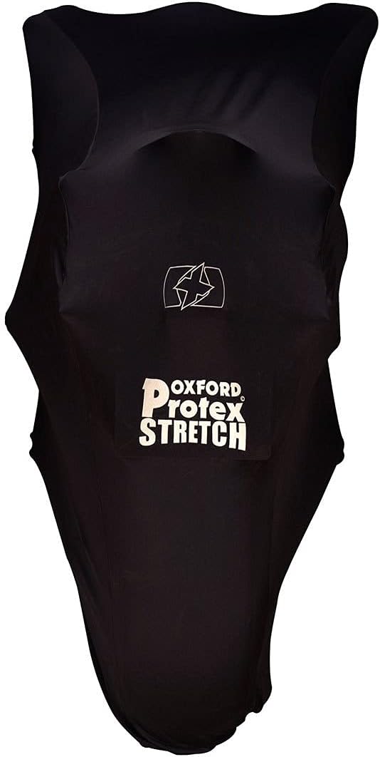 Oxford PROTEX Premium Stretch-Passform Innenraum Motorrad Abdeckung - Schwarz, M M Schwarz, M Schwar