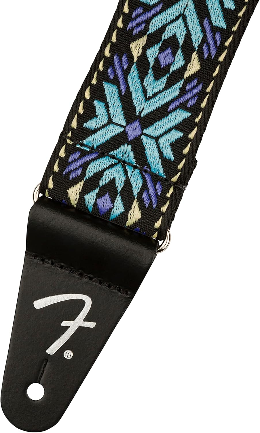 Fender Unisex J Mascis Serie Gitarrengurt Einheitsgrösse Blaue Schneeflocke, Einheitsgrösse Blaue Sc