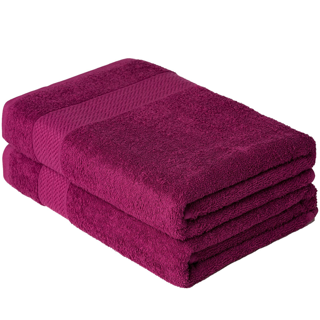Brielle Handtuch-Set aus 100% Baumwolle - 2 Duschtücher 70x140 cm, Baumwolle Sehr saugfähige Handtüc
