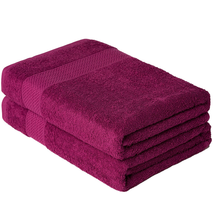 Brielle Handtuch-Set aus 100% Baumwolle - 2 Duschtücher 70x140 cm, Baumwolle Sehr saugfähige Handtüc