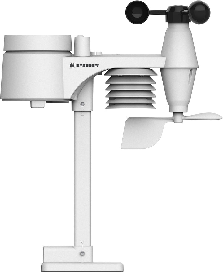 Bresser 7-in-1 Multi Funk Sensor für Comfort Wetter-Center 7003300 Ersatz-Aussensensor, weiss Ersatz