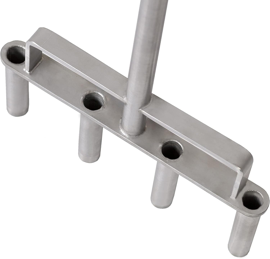 GARDEN TOOL BROTHERS Rasenlüfter aus Edelstahl