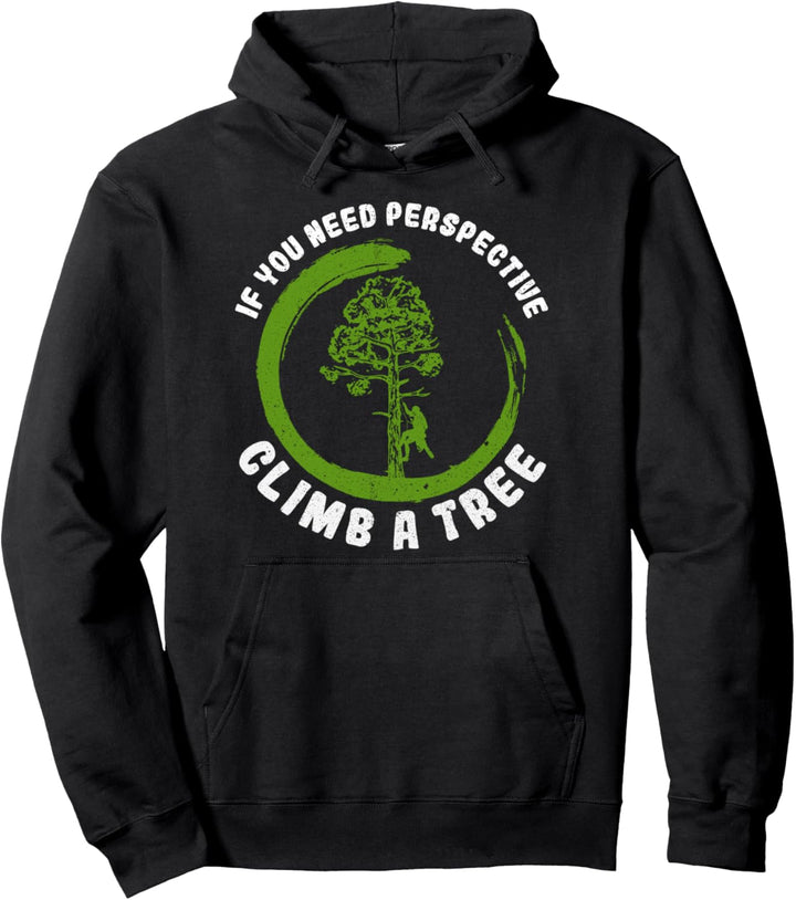 Baumklettern Baumpfleger Baum Wald - Arborist Baumkletterer Pullover Hoodie